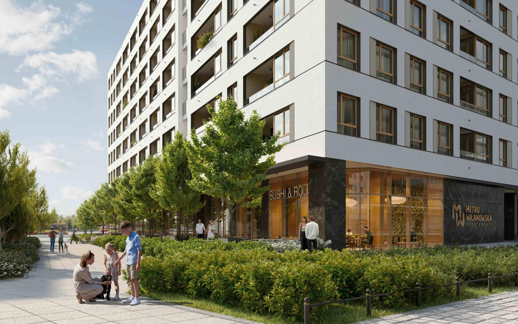 Apartamenty Metro Wilanowska od Dom Development