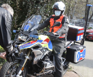 Motoambulans przekazany! Ma ratować życie mieszkańcom Torunia
