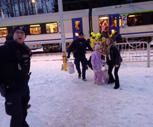 Wypadek na torach w Białym Dunajcu