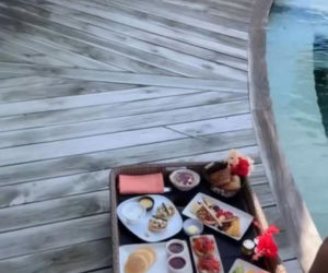 Małgorzata Rozenek i Radosław Majdan na Malediwach