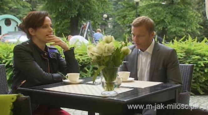 M jak miłość odcinek 1089 Sonia (Marta Król), Andrzej Budzyński (Krystian Wieczorek)