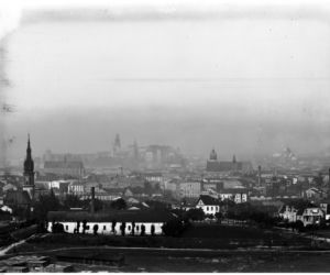 Panorama Krakowa 90 lat temu