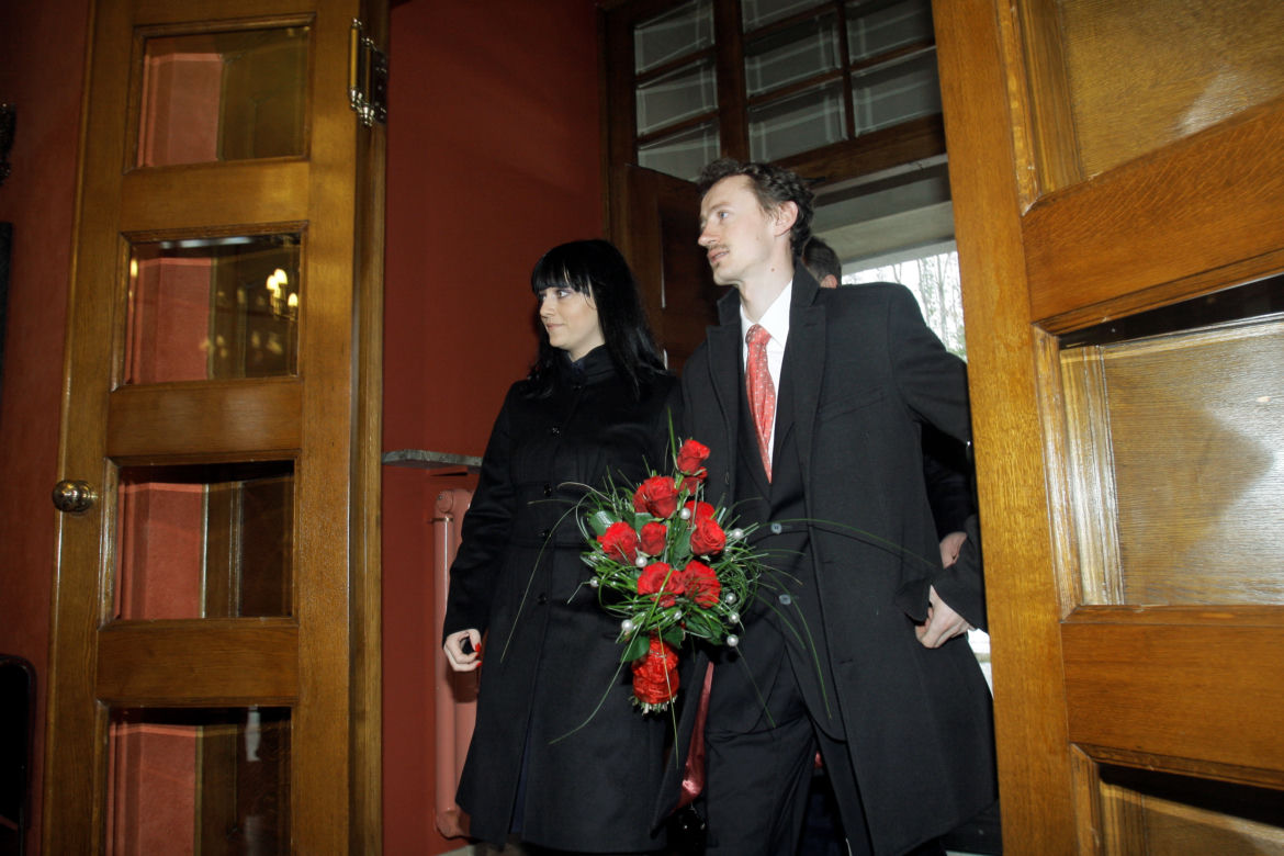 Adam Małysz i Izabela Małysz