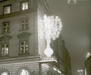 Kwiaciarnia „Lotos”, róg ul. Ofiar Oświęcimskich i Świdnickiej, 1973 r.