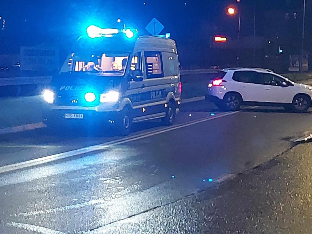 Starachowice. Wypadek na wiadukcie