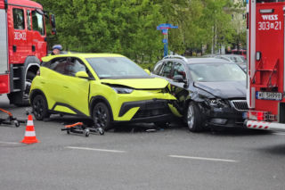 Polityczka w centrum zdarzeń drogowych! Wypadek na Mokotowie