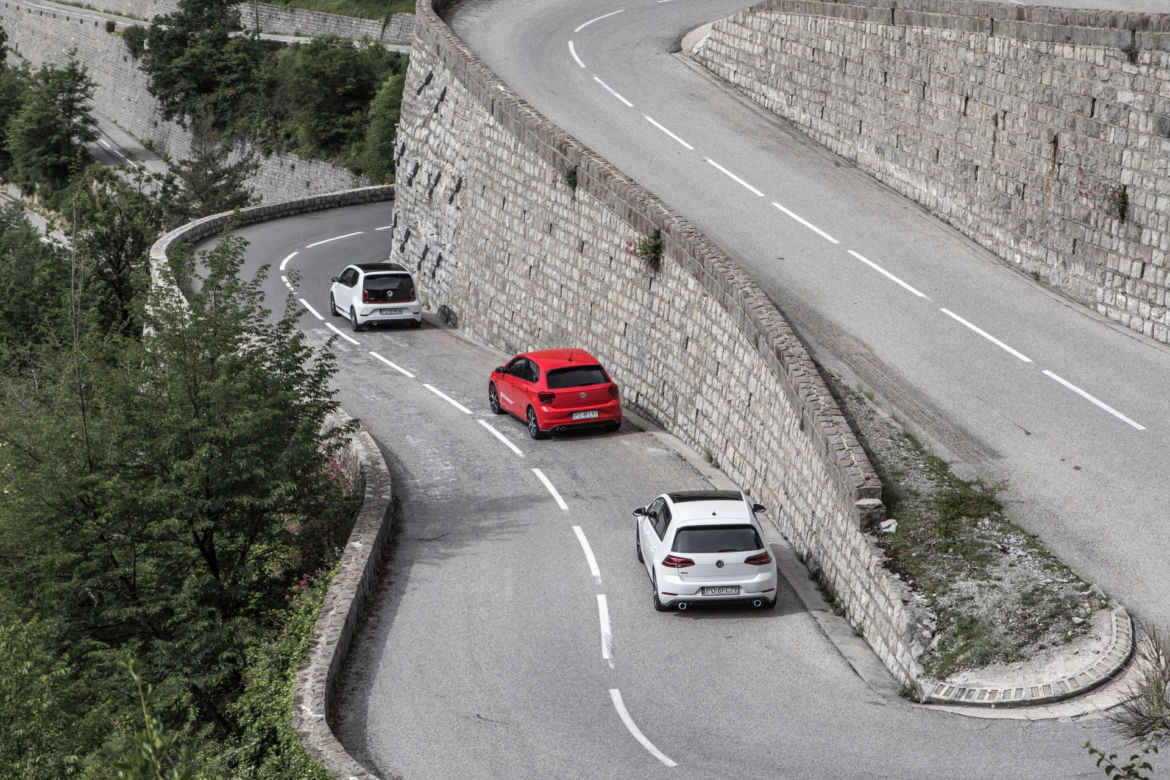 Volkswagen Golf GTI, VW Polo GTI, VW up! GTI