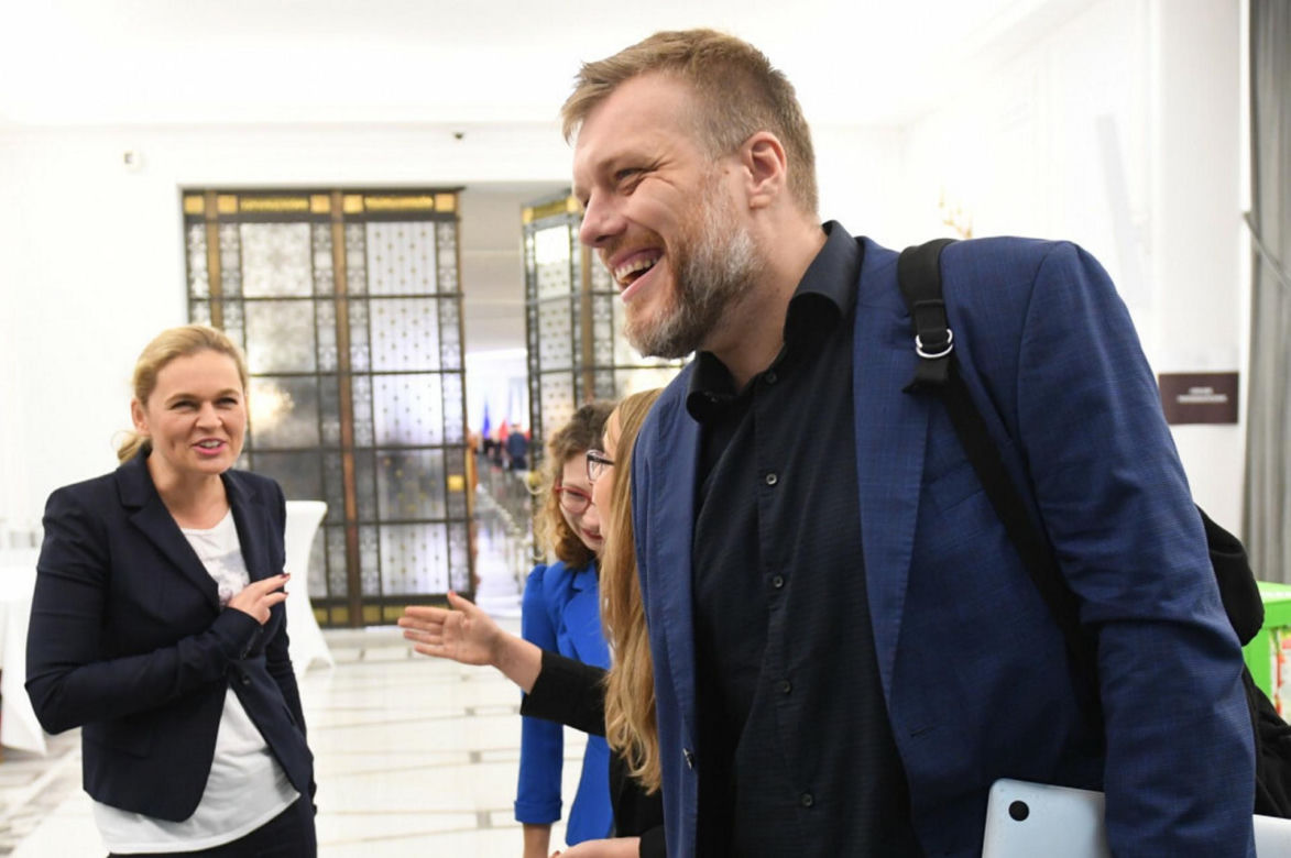 Adrian Zandberg i Barbara Nowacka byli parą