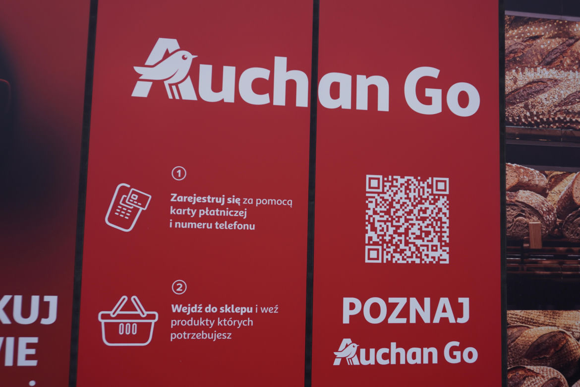 Sklep Auchan Go w Warszawie