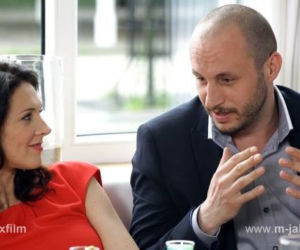 M jak miłość odc. 1012. Mirka (Andżelika Piechowiak), Robert Lubiński (Tomasz Borkowski)