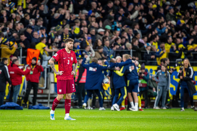 Łzy Polaków po przegranej w Szwecji