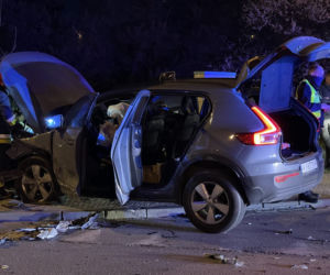 Ukradł auto i rozbił je na Białołęce
