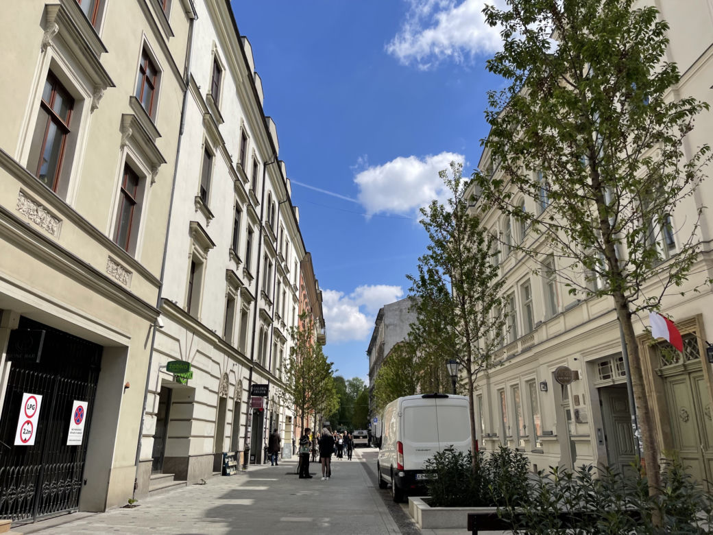 Zieleń w centrum miasta. Tak zmienia się ul. Krupnicza w Krakowie! 