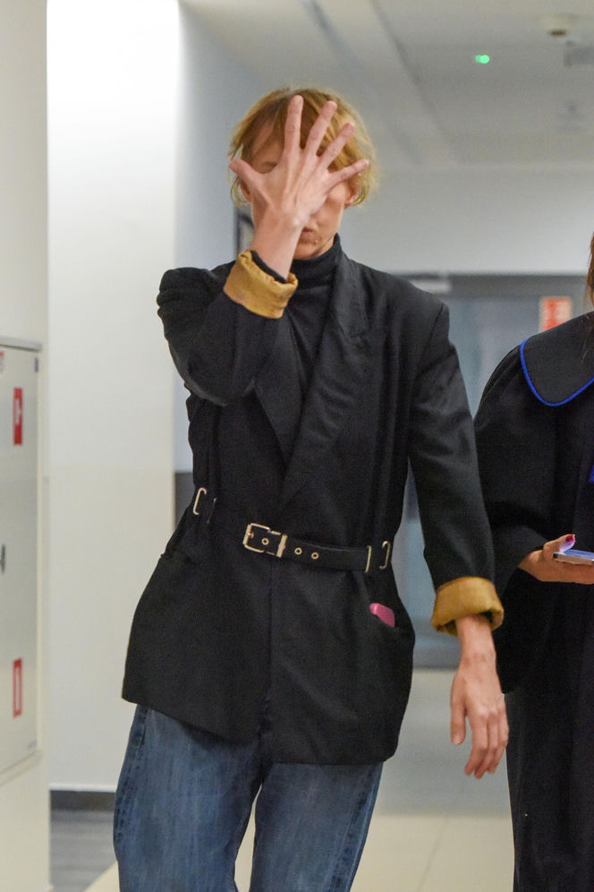 Roma Gąsiorowska w sądzie