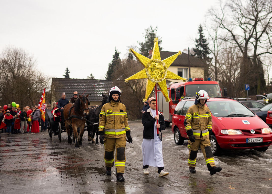 Orszak Trzech Króli w Sołectwie Szeroka