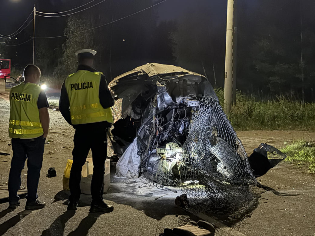 Tragiczny wypadek w Borzęcinie Dużym. Zginęła jedna osoba
