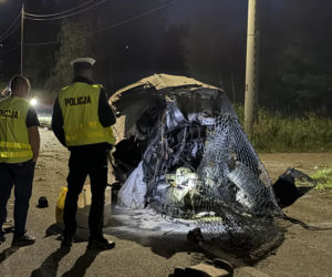 Tragiczny wypadek w Borzęcinie Dużym. Zginęła jedna osoba