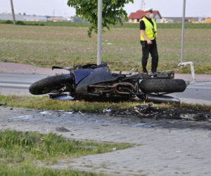Tragedia w Ożarowie Mazowieckim. Motocyklista zginął na miejscu