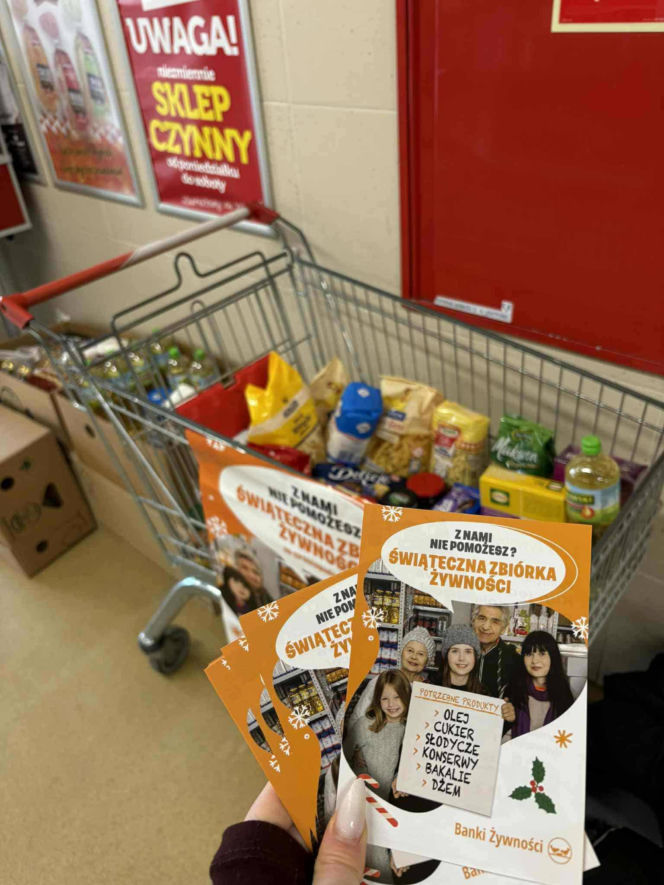 Zbiórka Banku Żywności w Siedlcach
