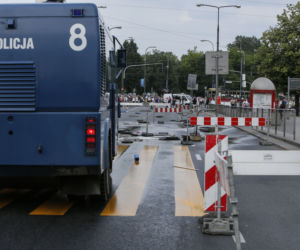 ZAMIESZKI KIBICÓW przed meczem POLSKA-ROSJA - ZDJĘCIA