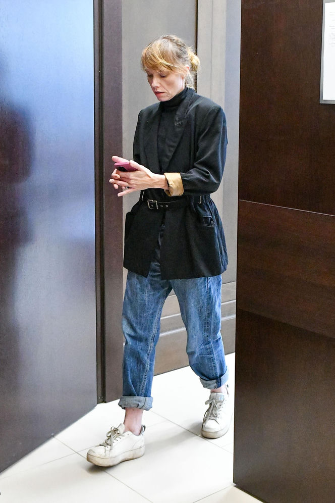 Roma Gąsiorowska w sądzie