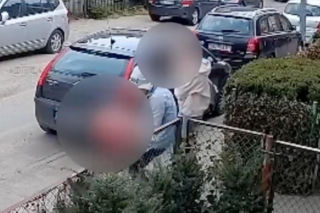 Na szczęście wszystko nagrały kamery z pobliskiego monitoringu, a o zdarzeniu natychmiast powiadomiono policję