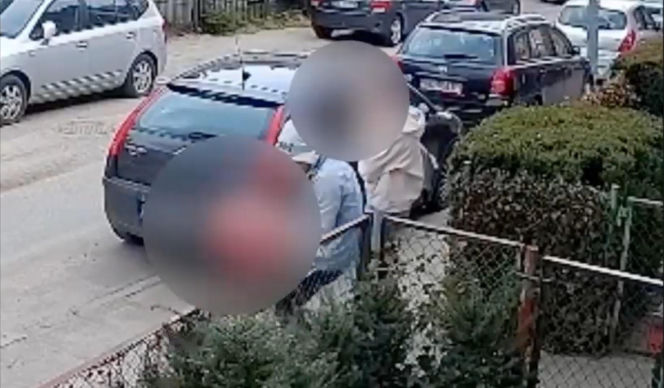 Na szczęście wszystko nagrały kamery z pobliskiego monitoringu, a o zdarzeniu natychmiast powiadomiono policję