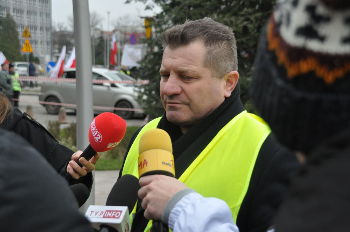 Strajk rolników w Kielcach. 14 marca 2024