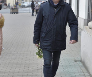 Pogrzeb dziennikarza Krzysztofa Leskiego