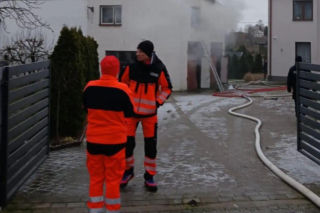 Tragiczny pożar domu w Siemiatyczach. Nie żyje 65-letni mężczyzna