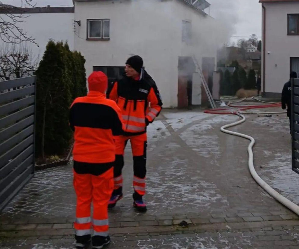 Tragiczny pożar domu w Siemiatyczach. Nie żyje 65-letni mężczyzna
