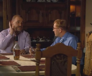 Ranczo 8 sezon odcinek 95. Senator Kozioł (Cezary Żak), Czerepach (Artur Barciś)