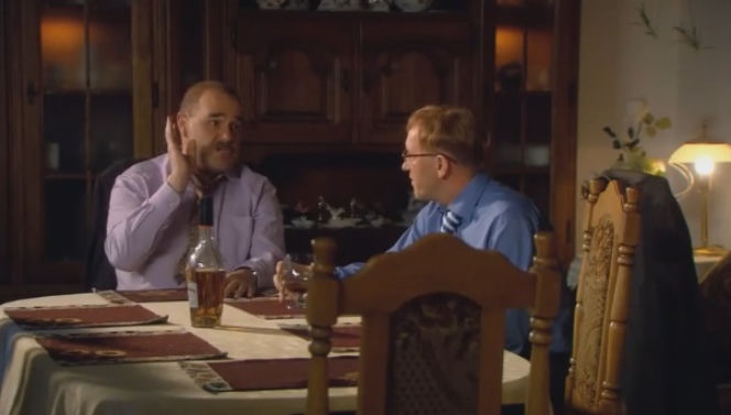 Ranczo 8 sezon odcinek 95. Senator Kozioł (Cezary Żak), Czerepach (Artur Barciś)