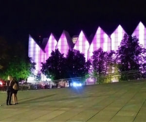 Wyjątkowa iluminacja Filharmonii w Szczecinie