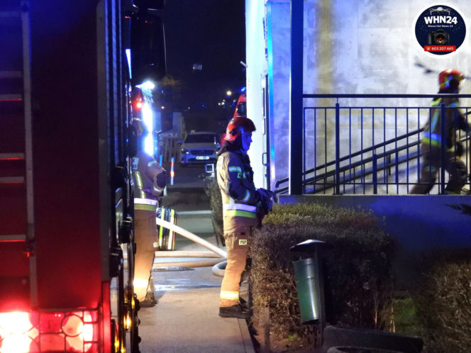 Nocny pożar w Warszawie, ewakuowano mieszkańców