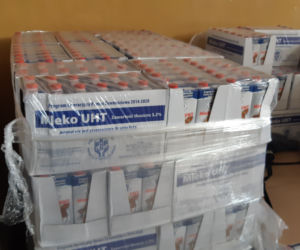 Tłumy w kolejce po darmową żywność