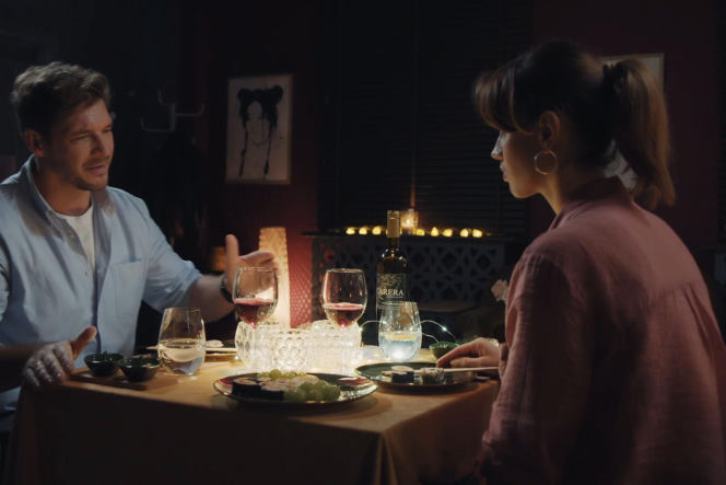 M jak miłość, odcinek 1919. Kama (Michalina Sosna), Marcin (Mikołaj Roznerski)