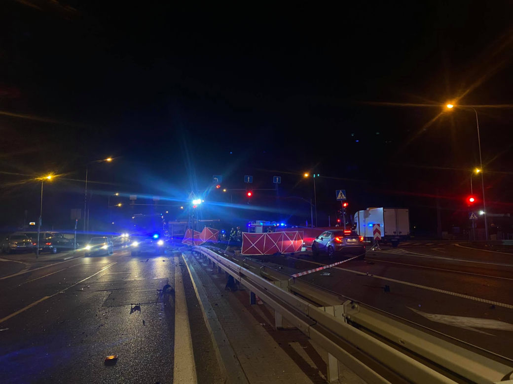 Śmiertelny wypadek w Rzgowie. Trzy osoby nie żyją