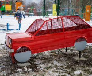 Śląskie: Pojemnik na nakrętki w kształcie malucha robi furorę. Oto niezwykły fiat 126p [ZDJĘCIA]