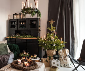 Świąteczne choinki w stylu rustykalnym