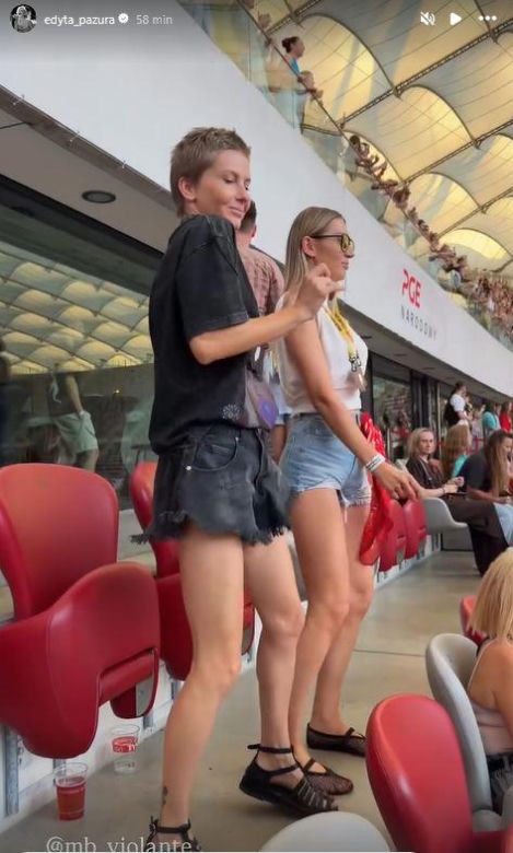 Polskie gwiazdy na koncercie Bad Bunny'ego. Lewandowska w samym staniku, Tarnowska niczym na Coachellę
