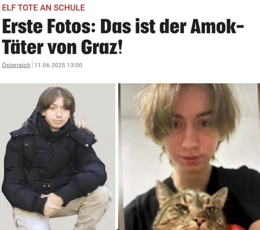 Masakra w szkole w Graz w Austrii