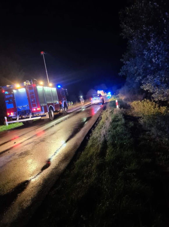 Baciuty. Tragiczny wypadek. 60-letni kierowca zmarł w szpitalu