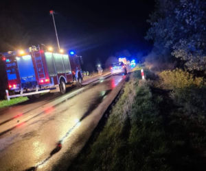 Baciuty. Tragiczny wypadek. 60-letni kierowca zmarł w szpitalu