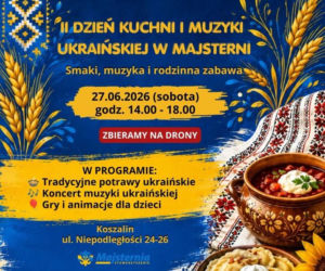 Ukraińskie smakołyki, muzyka, a w tle akcja charytatywna