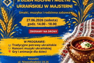 Ukraińskie smakołyki, muzyka, a w tle akcja charytatywna