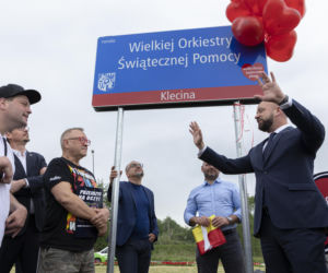 Jurek Owsiak z wizytą we Wrocławiu. WOŚP ma swoje rondo w mieście