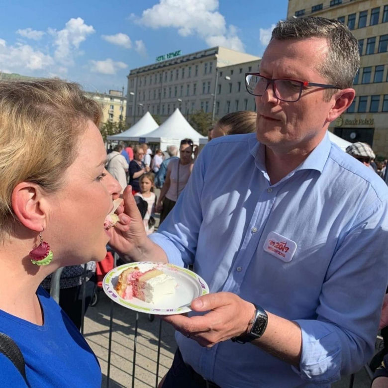 Marcin Bosacki jeszcze niedawno tak mówił o żonie