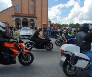 Pogrzeb motocyklistki Karoliny z Zielonki