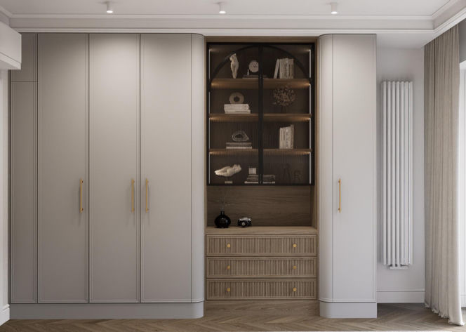 Kaszmirowe mieszkanie w gdańsku - projekt Renata Michałowicz